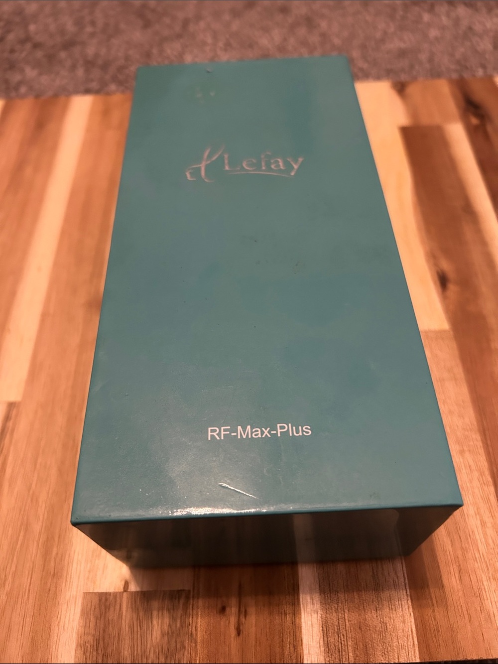 Fay RF-Max-Plus Skincare Device Box Teal